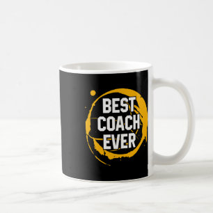Basketball Sport Geschenk Bester Coach je Geburtst Kaffeetasse