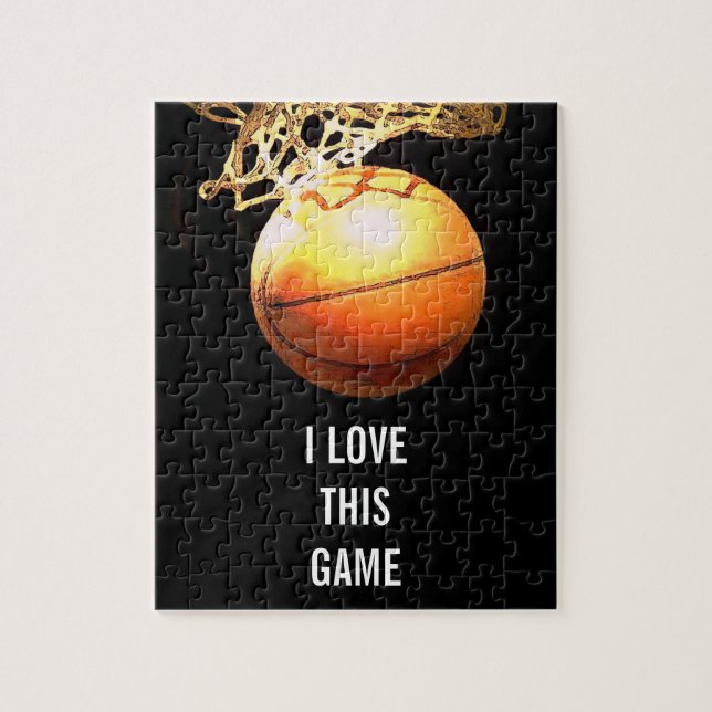 Basketball - Sport Illustration Kunst (Vertikal)