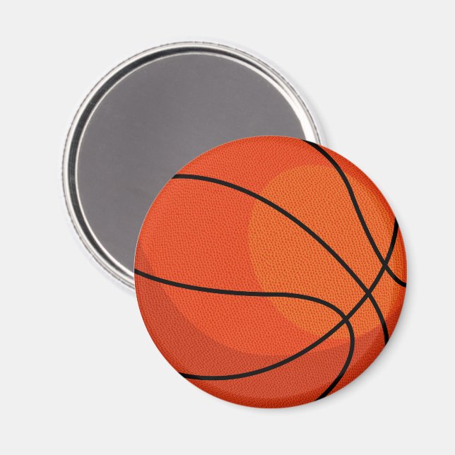 Basketball-Sport Magnet (Vorderseite/Rückseite)