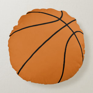 Basketball-Sport Rundes Kissen