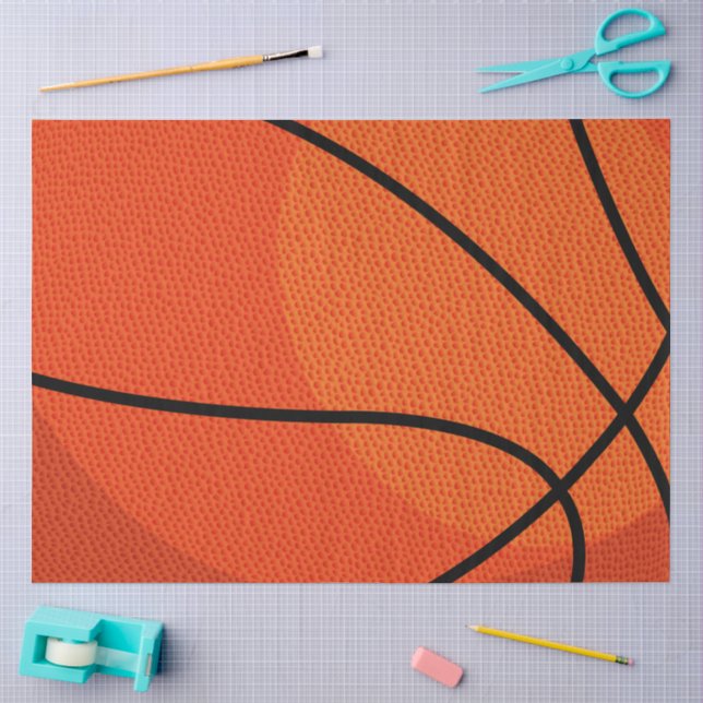 Basketball-Sport Seidenpapier (Basteln)