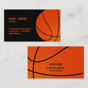 Basketball-Sport-Trainer-Visitenkarte Visitenkarte