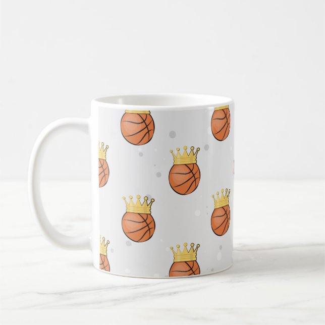Basketball - Sportkönig Kaffeetasse (Links)