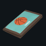 Basketball Sportliche Kinder Trifold Geldbörse<br><div class="desc">Personalisieren Sie dieses coole,  sportbezogene Design mit einem Namen oder einer benutzerdefinierten Nachricht.</div>