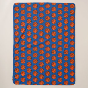 Basketball-Sportmotiv-Schal-Fleece-Decke Sherpadecke
