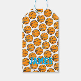 Basketball SportNAME Kinder Party Spaß Geschenkanhänger