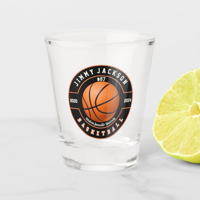Basketball Sports Shot Verre Drinkware (Devant)