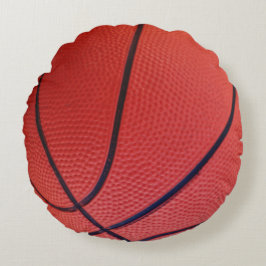 Basketball-Sportteam Rundes Kissen