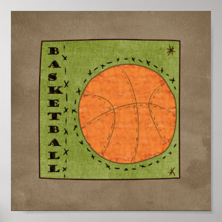 Basketball (Sporty Collection) Poster