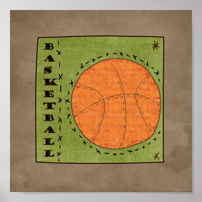 Basketball (Sporty Collection) Poster (Vorne)