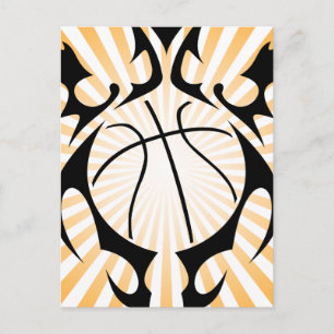 Basketball. Stamm. Postkarte