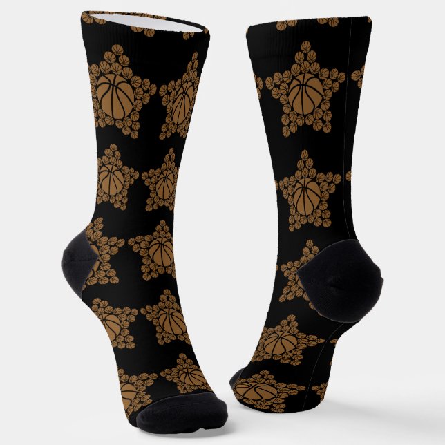 Basketball Star Socken (Gewinkelt)