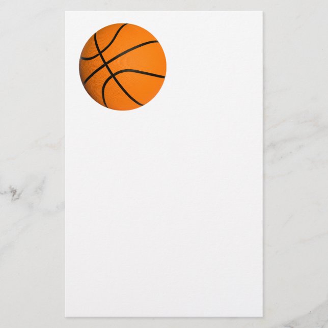 Basketball stationär briefpapier (Vorderseite)