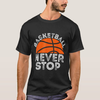 Basketball-Stopp lustiger Basketball-Fan Männer Fr T-Shirt