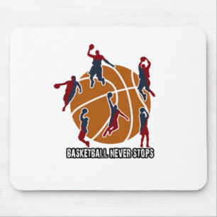 Basketball stoppt nie mousepad