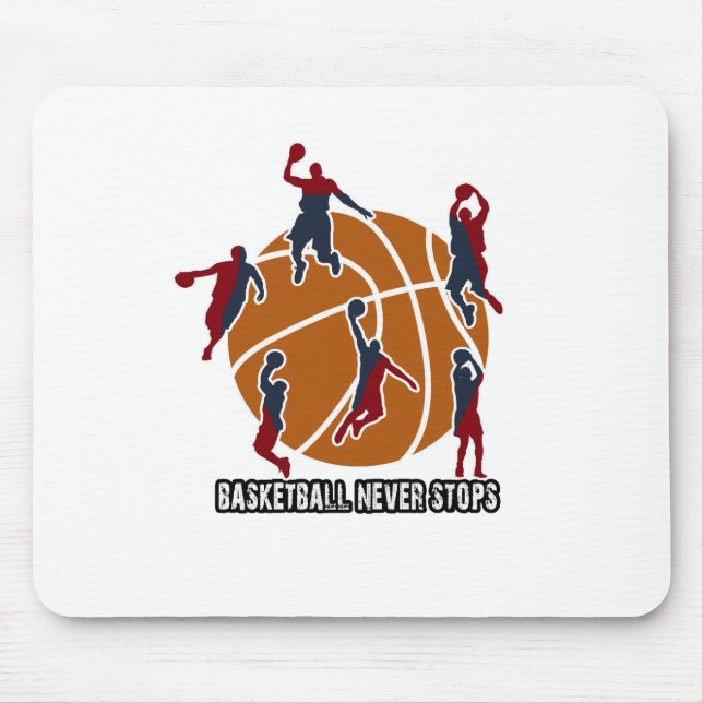Basketball stoppt nie mousepad (Vorne)