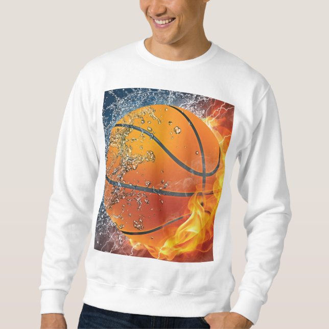 Basketball Sweatshirt (Vorderseite)