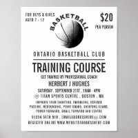 Basketball-Symbol, Basketballtrainingskurs