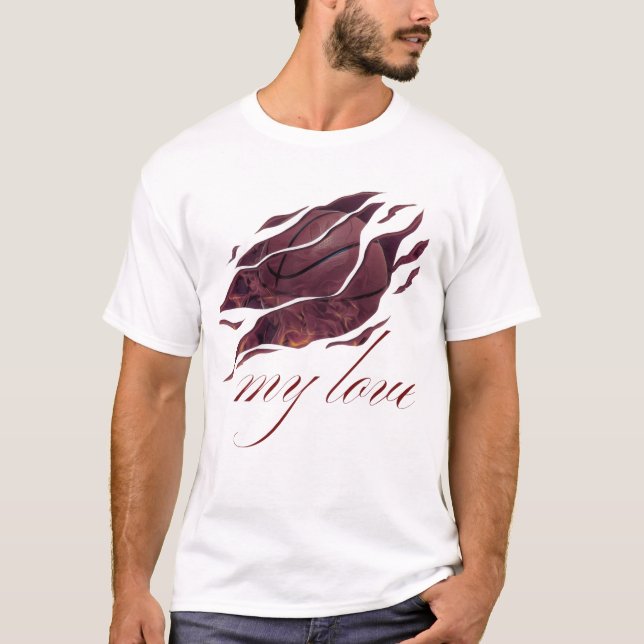 Basketball  T-Shirt (Vorderseite)