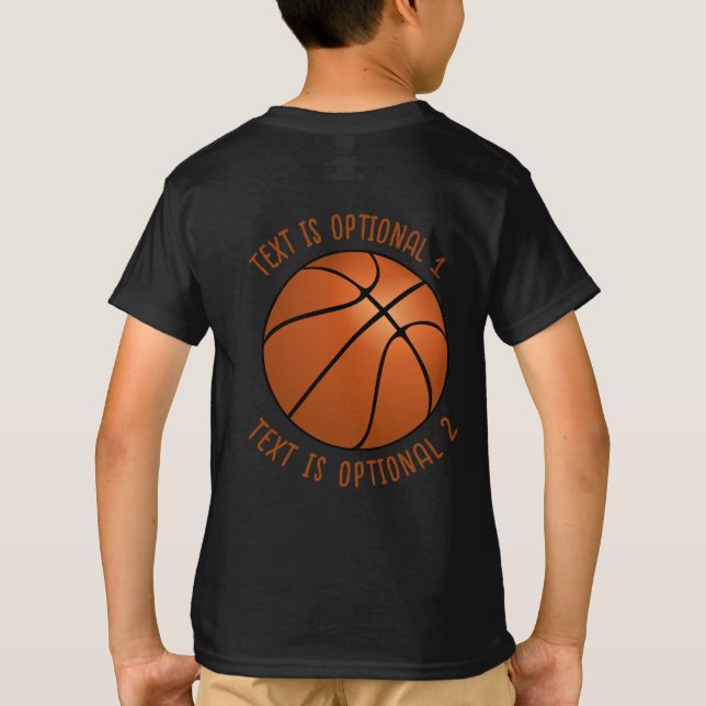 Basketball T-Shirt (Rückseite)