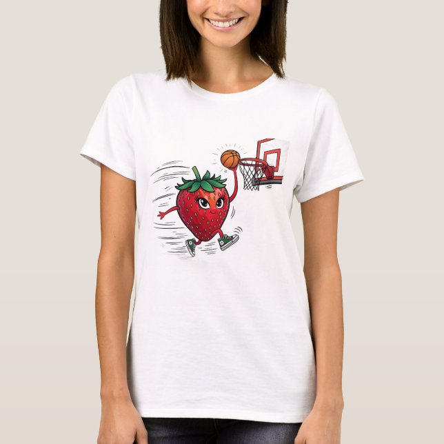 Basketball-T - Shirt, Basketballgeschenk, Basketba T-Shirt (Vorderseite)