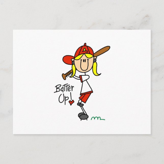 Basketball-T - Shirt und Geschenke für Mädchen Postkarte (Vorderseite)