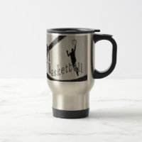 Basketball-Tassen-rostfreier Stahl-Kaffee-Tassen