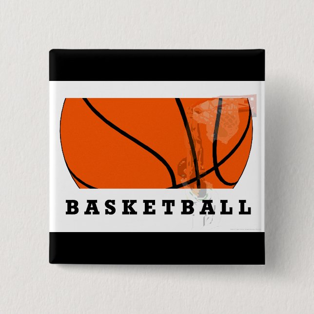 Basketball-Taste Button (Vorderseite)