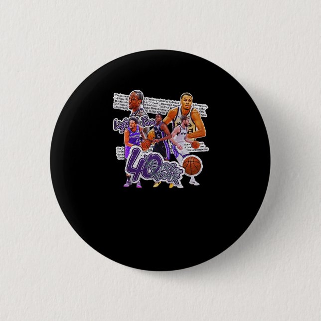 Basketball Team Button (Vorderseite)