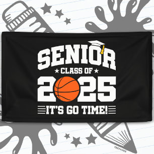Basketball Team Class 2025 Abschluss Senior 2025 Banner