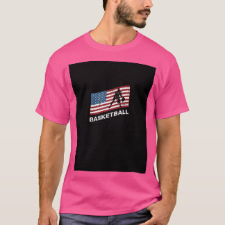 Basketball-Team der US-Flagge T-Shirt