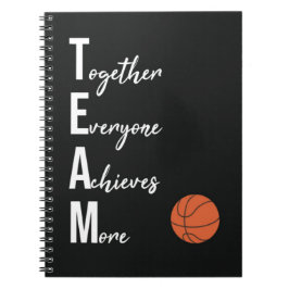 Basketball Team Gifts Player Senior Night Sports Notizblock