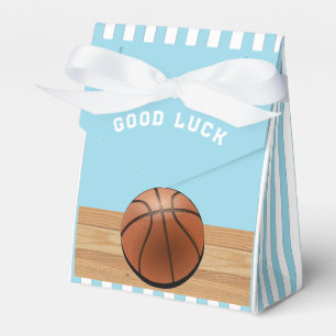 Basketball Team Light Blue Gevor Box Geschenkschachtel