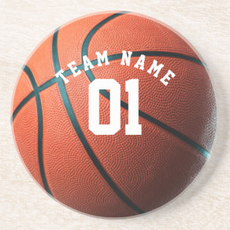 BASKETBALL Team PERSONALISIERT Name Untersetzer