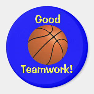 Basketball-Teamwork-Magnet Magnet