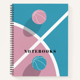 Basketball-Thema Notizbuch