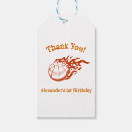 Basketball themed  geschenkanhänger