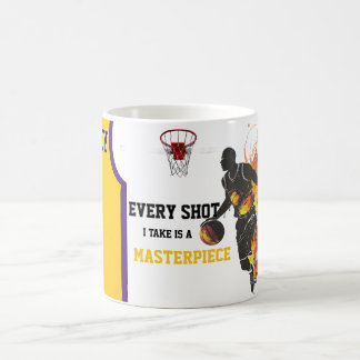 Basketball-Themen-Kaffeetasse Kaffeetasse