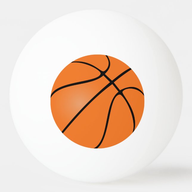 Basketball, Tischtennisball (Vorderseite)