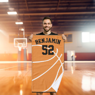 Basketball trägt Tuch, Trainerbadtuch zur Schau Handtuch