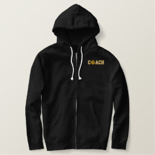 Basketball-Trainer Bestickter Hoodie