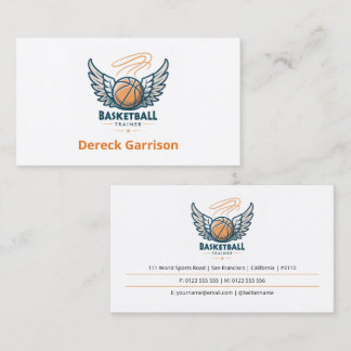 Basketball-Trainer | Coach | Ausbilder Visitenkarte