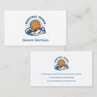 Basketball-Trainer | Coach | Ausbilder Visitenkarte