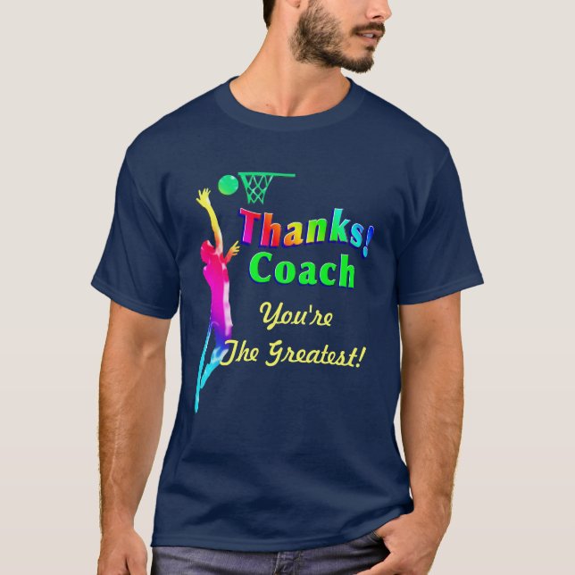 Basketball-Trainer danken Ihnen Band-Shirt T-Shirt (Vorderseite)