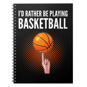 Basketball-Trainer-Id statt Basketball B Notizblock