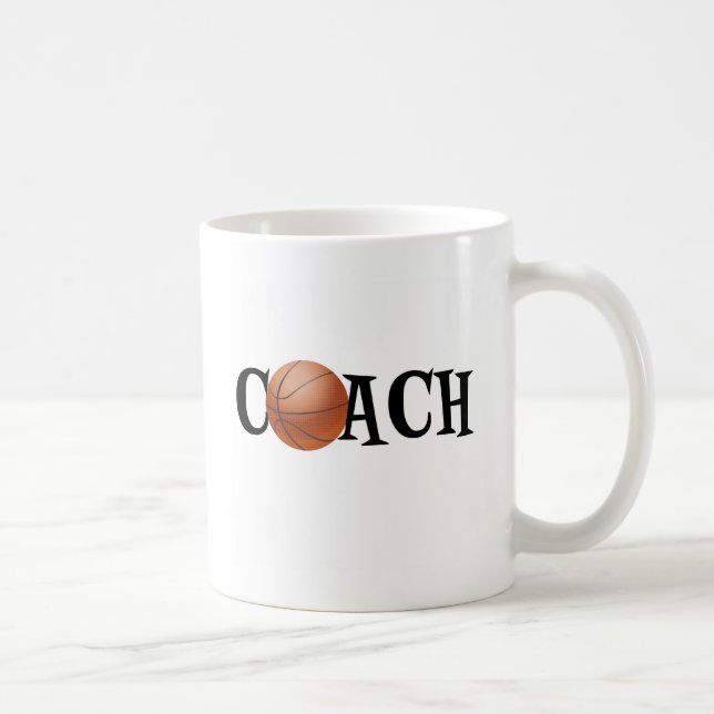Basketball-Trainer Kaffeetasse (Rechts)
