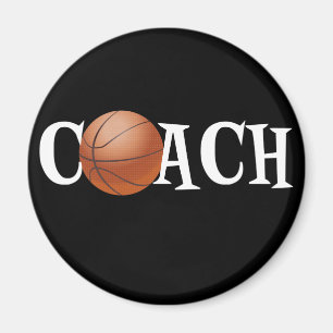 Basketball-Trainer Magnet