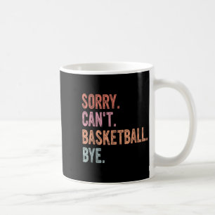 Basketball-Trainer, Spieler, Entschuldigung kann n Kaffeetasse