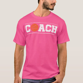 Basketball Trainer Sport Basketball Spieler T-Shirt