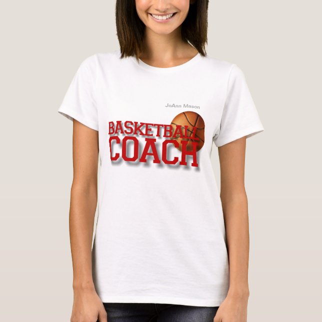 Basketball-Trainer T-Shirt (Vorderseite)